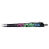 Groovy Eclectische Retro Trippy Polyseksuele Pride Pen (Bovenkant)