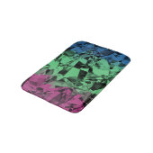 Groovy Eclectische Retro Trippy Polysexual Pride V Badmat (Gekanteld)