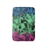 Groovy Eclectische Retro Trippy Polysexual Pride V Badmat (Voorkant Verticaal)