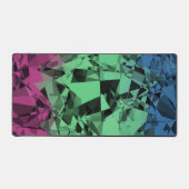 Groovy Eclectische Retro Trippy Polysexual Pride V Bureaumat (Voorkant)