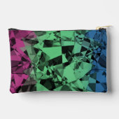 Groovy Eclectische Retro Trippy Polysexual Pride V Etui (Achterkant)