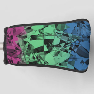 Groovy Eclectische Retro Trippy Polysexual Pride V Golfheadcover