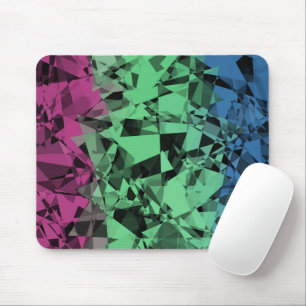 Groovy Eclectische Retro Trippy Polysexual Pride V Muismat