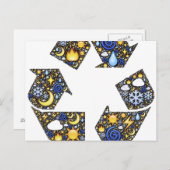 Groovy Ecology Briefkaart (Voorkant / Achterkant)