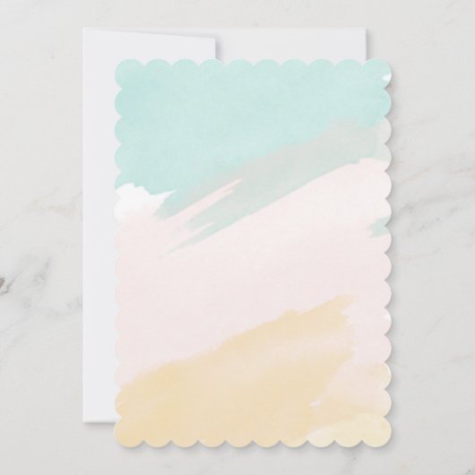 Groovy Een Eerste Verjaardag Retro Regenboog Bloem Kaart (Achterkant)