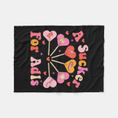 Groovy een sucker voor adls ergotherapeut va fleece deken (Voorkant (Horizontaal))