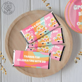 Groovy Eerste Verjaardag Cadeaupapier