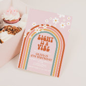 Groovy EIGHT is een Vibe daisy regenboog 8E verjaa Kaart