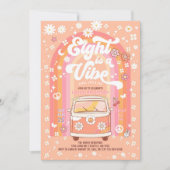 Groovy Eight viert achtste verjaardag van Vibe Van Kaart (Voorkant)