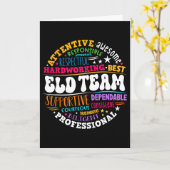 Groovy Eld Team Crew Engels Taal Ontwikkeling Kaart (Gele Bloem)