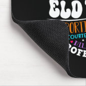 Groovy Eld Team Crew Engels Taal Ontwikkeling Muismat (Hoek)