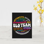 Groovy Eld Team Crew Engelse taalontwikkeling Kaart (Gele Bloem)