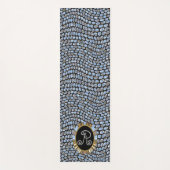 Groovy Elegance Monogram Speciaal Yogamat (Voorkant)