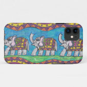 Groovy Elephant Parade Case-Mate iPhone Case (Achterkant (horizontaal))