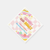 Groovy en Boozy Bachelorette Party Decor 70's Servet (Hoek)