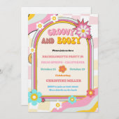 Groovy en Boozy Bachelorette Weekend Route Kaart (Voorkant / Achterkant)