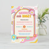 Groovy en Boozy Bachelorette Weekend Route Kaart (Staand voorkant)