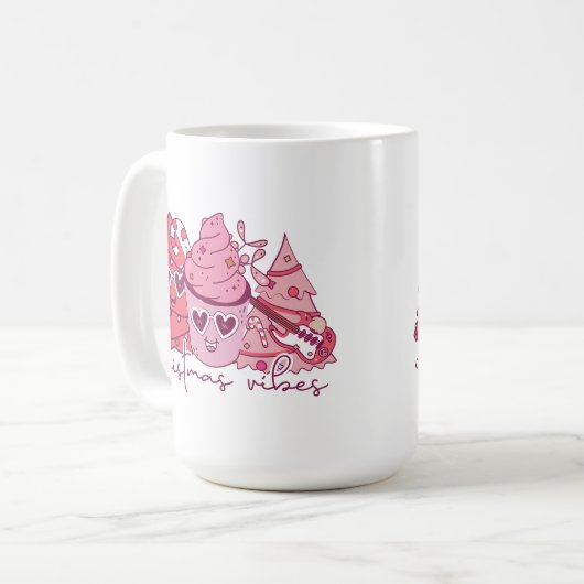 Groovy en Bright Drink Koffie Mok (Voorkant links)