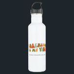 Groovy en Retro Coaching is mijn vibe, coach Waterfles<br><div class="desc">Groovy en Retro Coaching is My Vibe Water Bottle,  voor Coaches</div>