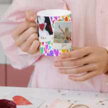 Groovy en Romantisch Hart Kloppende Valentijns Fot