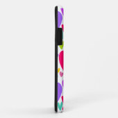 Groovy en Romantische Kleurrijke Harten Valentijns Case-Mate iPhone Case (Achterkant/rechts)