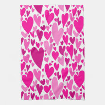 Groovy en romantische Pink Hearts Valentijnsdag