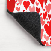 Groovy en romantische Red Hearts Valentijnsdag Muismat