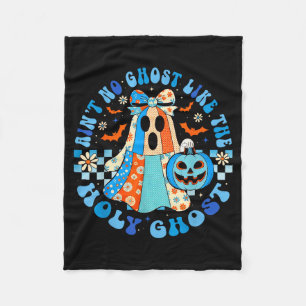 Groovy Er is geen spook zoals de Heilige Geest Chr Fleece Deken