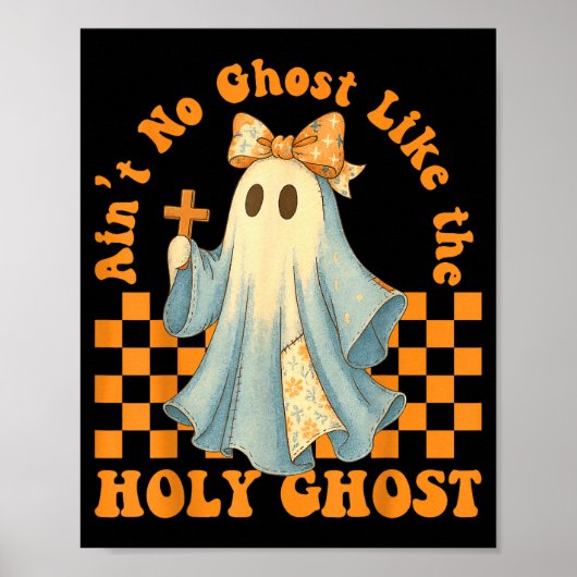 Groovy Er is geen spook zoals de Heilige Geest Chr Poster (Voorkant)
