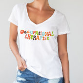 Groovy ergotherapeut OT-therapie T-shirt