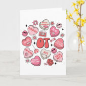 Groovy Ergotherapie Valentijn Ot Gesprek Kaart (Gele Bloem)