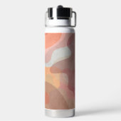 Groovy Esthetische Abstracte Waterfles (Achterkant)