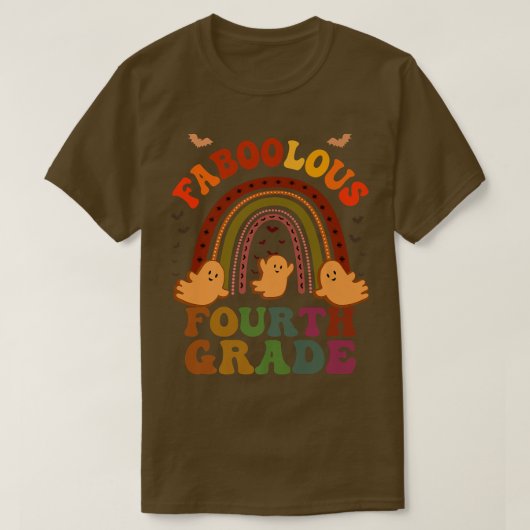 Groovy FABOOLOUS 4-GRADE LERENkostuum Dit is T-shirt (Design voorkant)