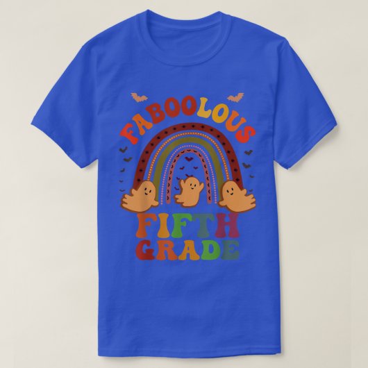 Groovy FABOOLOUS 5E GRADE LERENkostuum Dit is T-shirt (Design voorkant)