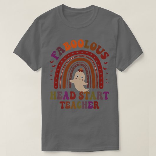 Groovy FABOOLOUS HEAD START-TEACHER Costuum I T-shirt (Design voorkant)