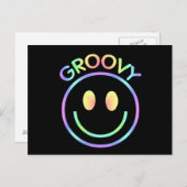 Groovy Face Briefkaart (Voorkant / Achterkant)