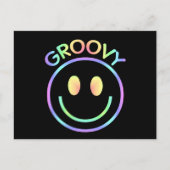 Groovy Face Briefkaart (Voorkant)