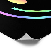 Groovy Face | Retro 70's Poster (Hoek)