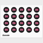 Groovy-fakkanker Ronde Sticker (Vel)