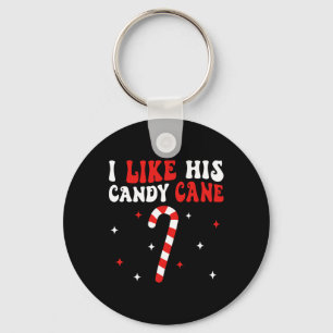 Groovy Familie Kerst Koppel Matching Grappige T-sh Sleutelhanger