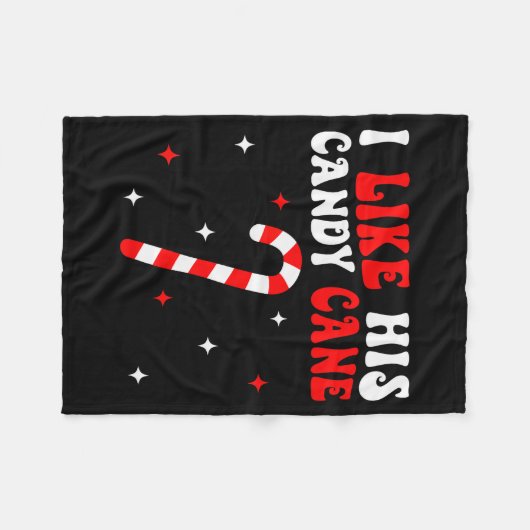 Groovy Family Christmas Couple Matching Funny Tee  Fleece Deken (Voorkant (Horizontaal))