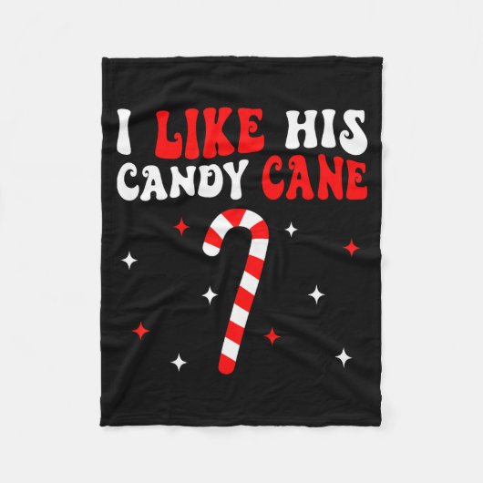 Groovy Family Christmas Couple Matching Funny Tee  Fleece Deken (Voorkant)