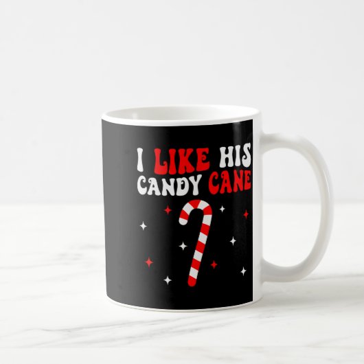 Groovy Family Christmas Couple Matching Funny Tee Koffiemok (Rechts)