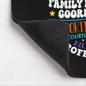Groovy Family Resource Coordinator Waardering Muismat (Hoek)