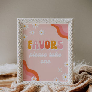 Groovy Favors Sign Groovy-teken Groovy Party