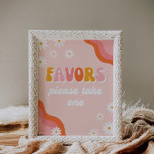 Groovy Favors Sign | Groovy-teken | Groovy Party