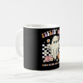 Groovy Feelin' Schattige kan je later achtervolgen Koffiemok (Voorkant links)