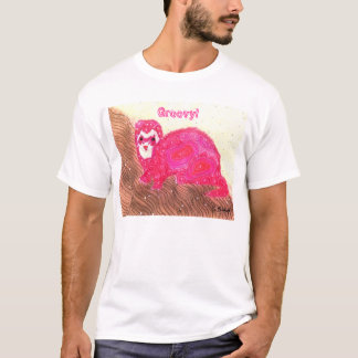 Groovy ferret t-shirt