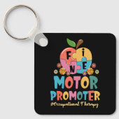 Groovy Fine Motor Promoter Beroepstherapie OT Sleutelhanger (Voorkant)