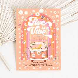 Groovy Five viert vijfde verjaardag van Vibe Van B Kaart